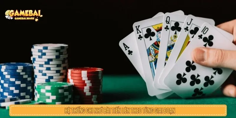 Luyện cách nhớ bài tiến lên theo từng giai đoạn