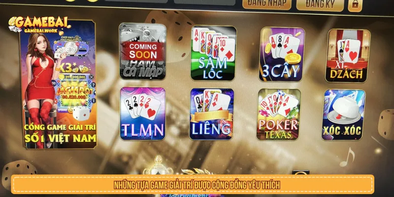 Các game đánh bài phổ biến hiện nay