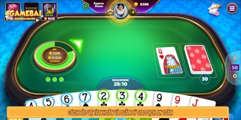 Chủ động bảo vệ tài khoản ảnh hưởng đến đánh giá đánh bài online có an toàn không