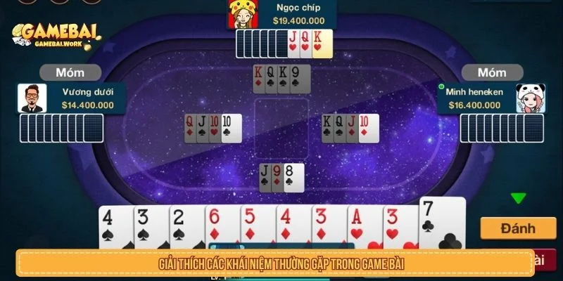 Giải thích các khái niệm thường gặp trong game bài