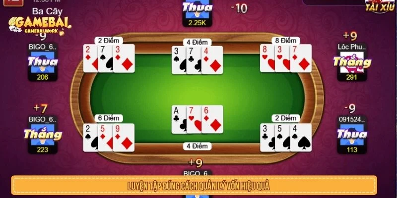 Chơi thử và quản lý vốn khi bắt đầu đánh bài online